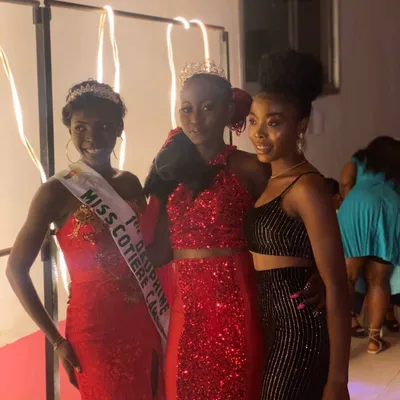 Avec Miss Cotiere