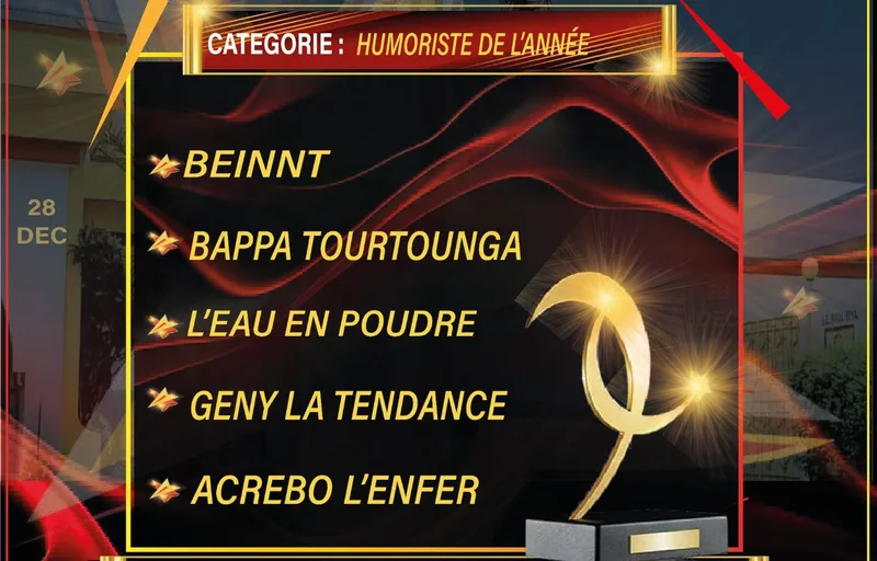 Humoriste de l’année