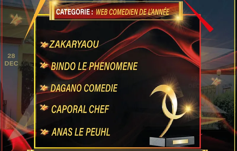 Web comédien de l’année