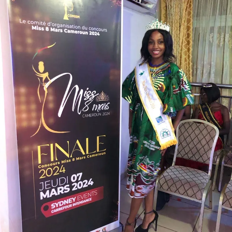 Miss Paix at Miss 8 Mars